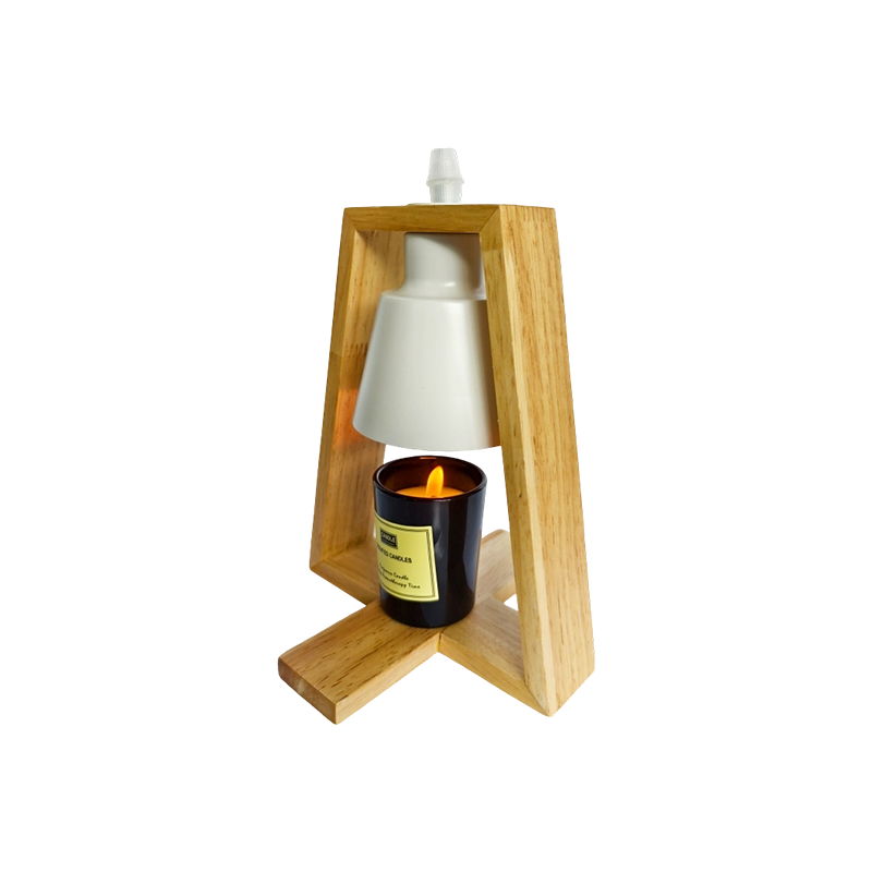 মিনিমালিস্ট কাঠের মোমবাতি উষ্ণ বাতি - উষ্ণ আইল